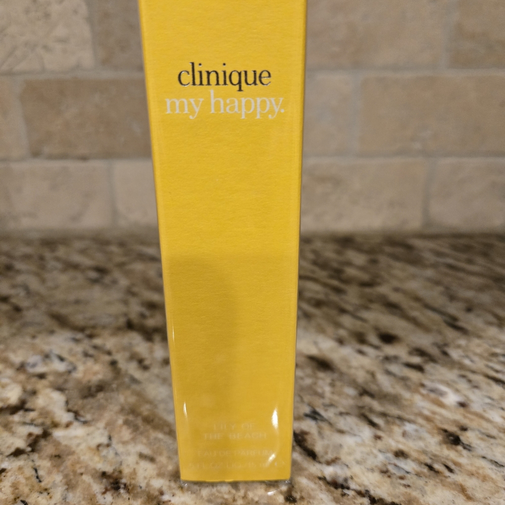 Clinique My Happy Women's Fragrance Spray- Lily of the Beach - 0.5 Fl. Oz.-BNIB